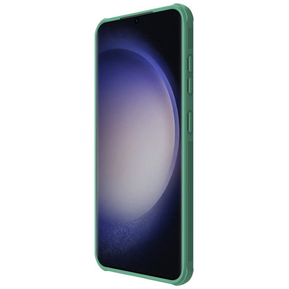 For Samsung Galaxy S24+ 5G NILLKIN Black Mirror Pro Series Camshield PC Phone Case(Green) - Galaxy S24+ 5G Cases by NILLKIN | Online Shopping South Africa | PMC Jewellery | Buy Now Pay Later Mobicred