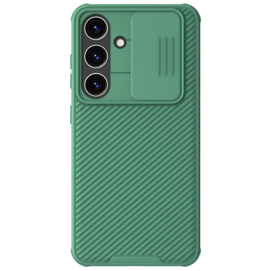 For Samsung Galaxy S24 5G NILLKIN Black Mirror Pro Series Camshield PC Phone Case(Green) - free shipping - PMC Jewellery - Order now!