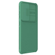 For Samsung Galaxy S24 5G NILLKIN Black Mirror Pro Series Camshield PC Phone Case(Green)