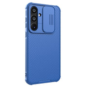 For Samsung Galaxy A55 NILLKIN Black Mirror Pro Series Camshield PC Phone Case(Blue)