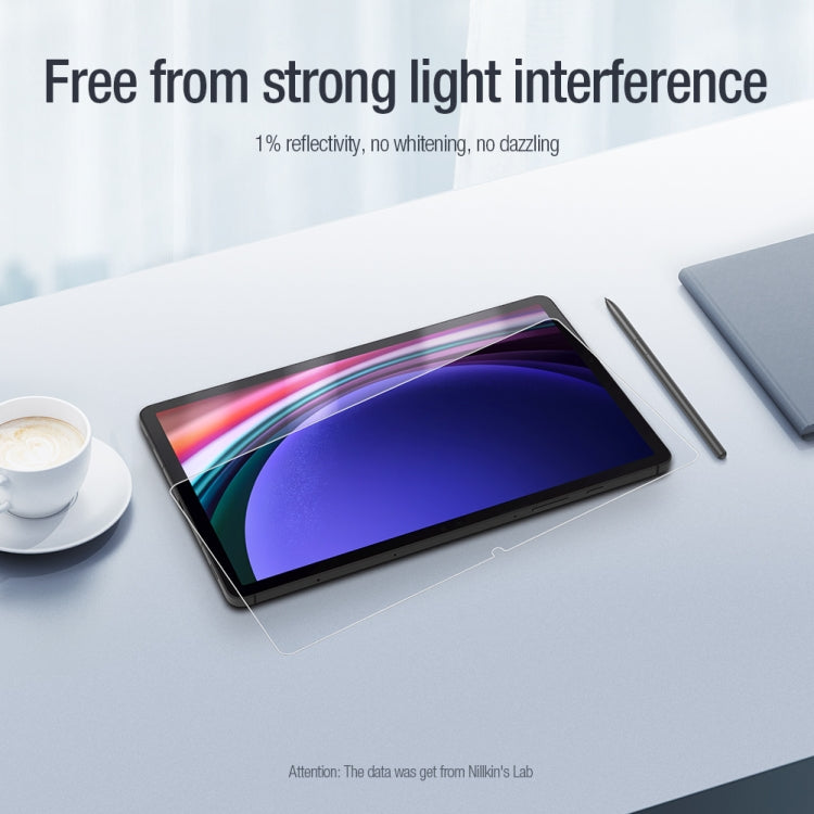 For Samsung Galaxy Tab S9 NILLKIN Pure Series Anti-reflection Tablet Tempered Glass Film
