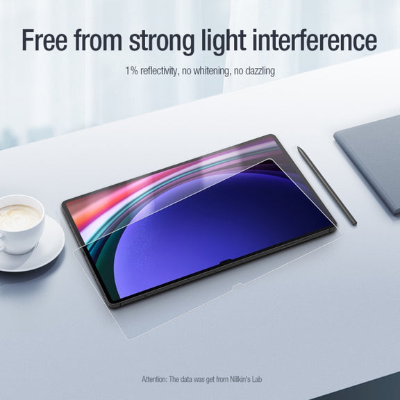 For Samsung Galaxy Tab S9 Ultra NILLKIN Pure Series Anti-reflection Tablet Tempered Glass Film
