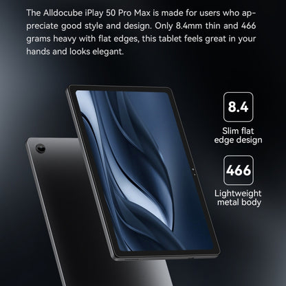 ALLDOCUBE iPlay 50 Pro Max 4G LTE Tablet, 8GB+256GB, 10.4 inch Android 13 Helio G99 Octa Core Support Dual SIM(Grey) - free shipping - PMC Jewellery - Order now!
