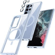 For Samsung Galaxy S24 Ultra 5G Acrylic PC MagSafe Magnetic Phone Case(Sierra Blue) - Galaxy S24 Ultra 5G Cases by PMC TechLife | Online Shopping South Africa | PMC TechLife