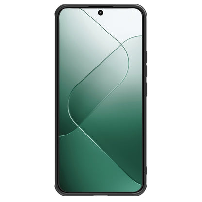 For Xiaomi 14 Pro NILLKIN Black Mirror Prop CD Texture Mirror Precise Hole MagSafe Magnetic Phone Case(Black) - 14 Pro Cases by NILLKIN | Online Shopping South Africa | PMC Jewellery | Buy Now Pay Later Mobicred