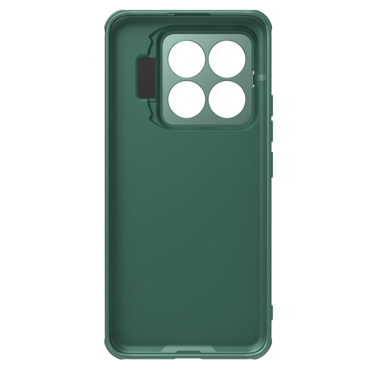 For Xiaomi 14 Pro NILLKIN Black Mirror Prop CD Texture Mirror Precise Hole MagSafe Magnetic Phone Case(Green) - 14 Pro Cases by NILLKIN | Online Shopping South Africa | PMC Jewellery | Buy Now Pay Later Mobicred