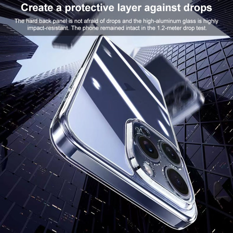 For iPhone 13 Integrated Ultra-thin Crystal Glass Phone Case(Transparent) - free shipping - PMC TechLife - Order now!