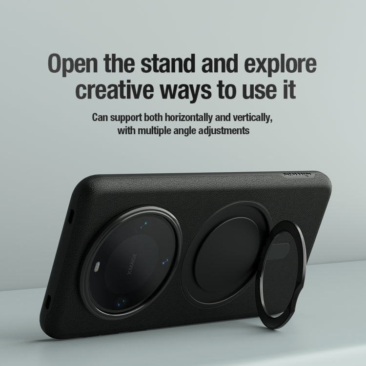 For Huawei Mate 60 Pro / 60 Pro+ NILLKIN MagProp 360 Rotation PC + TPU Full Covering MagSafe Magnetic Phone Case(Black) - Huawei Cases by NILLKIN | Online Shopping South Africa | PMC TechLife | Buy Now Pay Later Mobicred