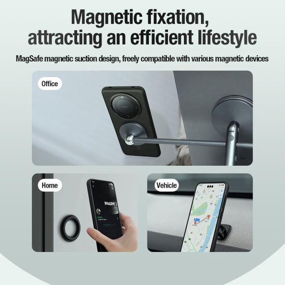 For Huawei Mate 60 Pro / 60 Pro+ NILLKIN MagProp 360 Rotation PC + TPU Full Covering MagSafe Magnetic Phone Case(Black)