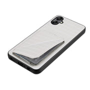 For Samsung Galaxy S24+ 5G Denior Imitation Crocodile Leather Back Phone Case with Holder(White)