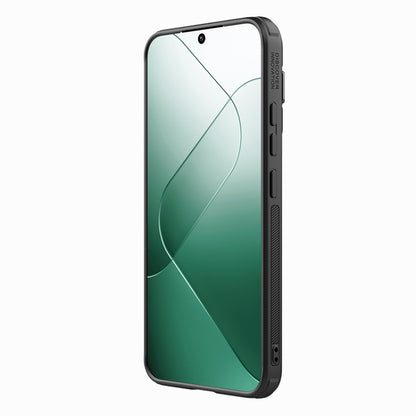 For Xiaomi 14 Pro NILLKIN Textured Prop Lens Protection Holder Nylon Precise Hole Phone Case(Black) - free shipping - PMC Jewellery - Order now!