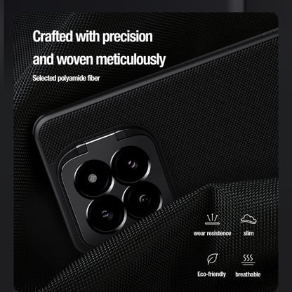 For Xiaomi 14 Pro NILLKIN Textured Prop Lens Protection Holder Nylon Precise Hole Phone Case(Black) - free shipping - PMC Jewellery - Order now!