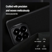 For Xiaomi 14 Pro NILLKIN Textured Prop Lens Protection Holder Nylon Precise Hole Phone Case(Black)