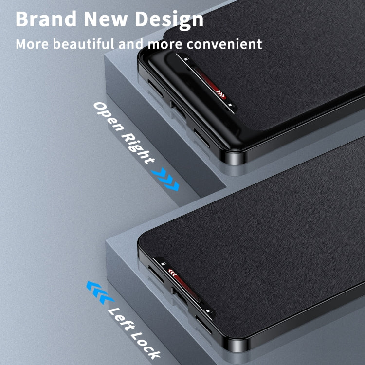 For Samsung Galaxy S24 Ultra 5G MagSafe Magnetic Plain Metal Phone Case(Black) - Galaxy S24 Ultra 5G Cases by PMC TechLife | Online Shopping South Africa | PMC TechLife