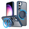 For Samsung Galaxy S23+ 5G 360-degree Rotating MagSafe Magnetic Holder Phone Case(Navy Blue) - free shipping - PMC TechLife - Order now!