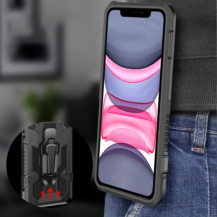 For iPhone 8 & 7 Machine Armor Warrior Shockproof PC + TPU Protective Case(Black) - More iPhone Cases by NILLKIN | Online Shopping South Africa | PMC TechLife
