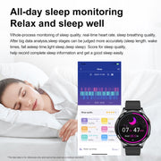 1.43 inch Silicone Strap Bluetooth Call Smart Watch Support ECG / Non-invasive Blood Sugar(Light Yellow)