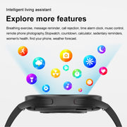 1.43 inch Silicone Strap Bluetooth Call Smart Watch Support ECG / Non-invasive Blood Sugar(Light Yellow)