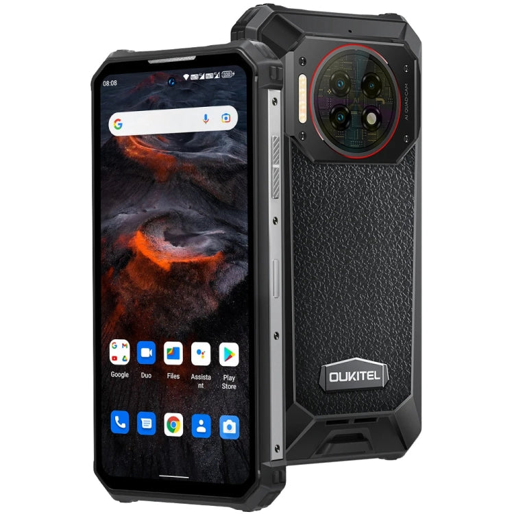 Oukitel WP19 Pro, 8GB+256GB, 6.8 inch MediaTek Helio G99 Octa-core, NFC, Network: 4G(Black) - free shipping - PMC Jewellery - Order now!