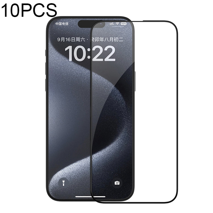 For iPhone 15 Pro Max 10pcs NILLKIN Chang Series Tempered Glass Protective Film - free shipping - PMC TechLife - Order now!