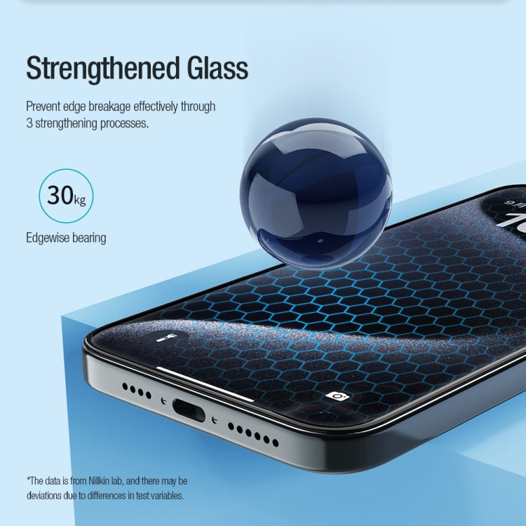 For iPhone 15 Pro Max 10pcs NILLKIN Chang Series Tempered Glass Protective Film - free shipping - PMC TechLife - Order now!