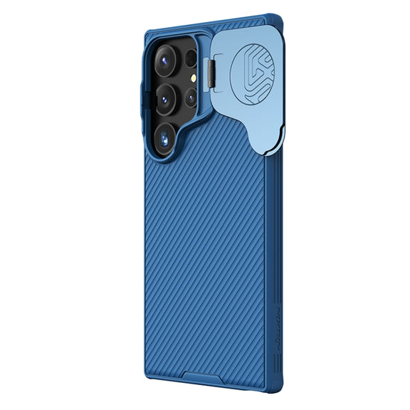 For Samsung Galaxy S24 Ultra 5G NILLKIN CamShield Prop PC Phone Case(Blue)