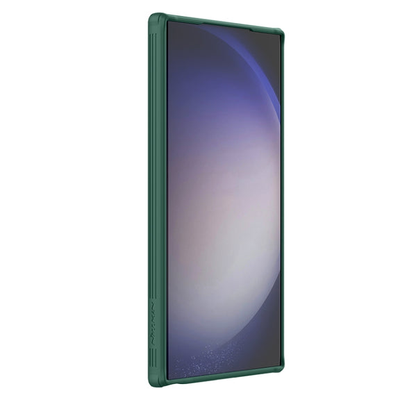 For Samsung Galaxy S24 Ultra 5G NILLKIN CamShield Prop PC Phone Case(Green)