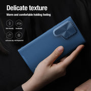 For Samsung Galaxy S24 Ultra 5G NILLKIN CamShield Prop Series PC + TPU Phone Case(Blue)