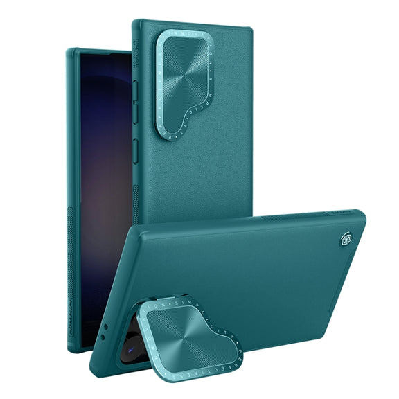 For Samsung Galaxy S24 Ultra 5G NILLKIN CamShield Prop Series PC + TPU Phone Case(Green)