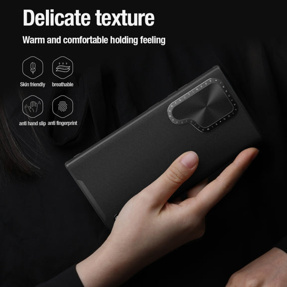 For Samsung Galaxy S24 Ultra 5G NILLKIN CamShield Prop Series MagSafe Magnetic PC + TPU Phone Case(Black)