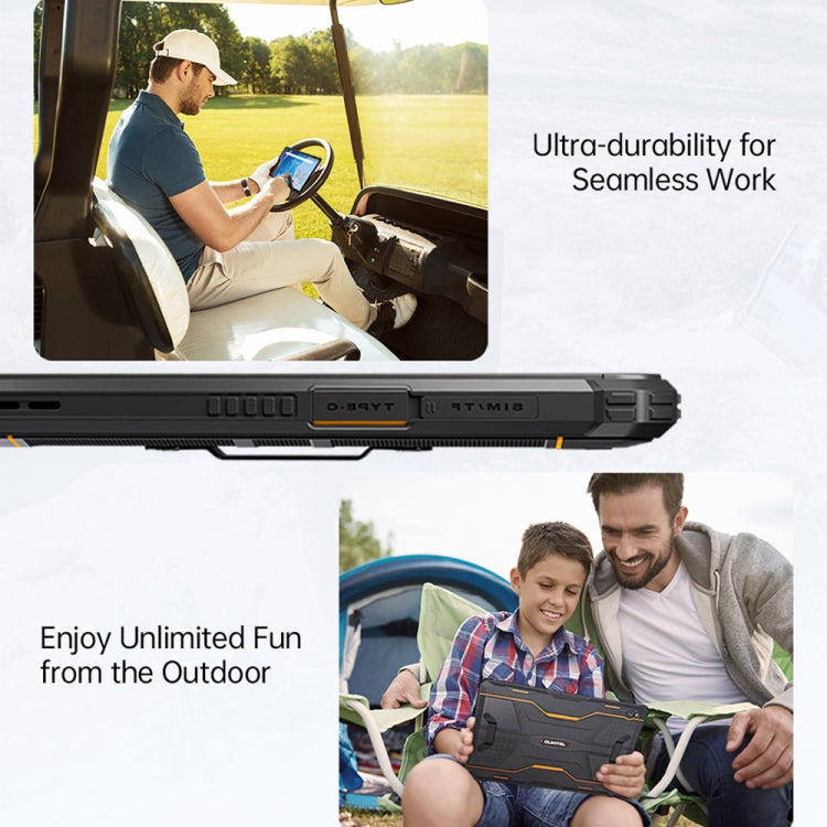 OUKITEL RT6 4G Network IP68/IP69K Rugged Tablet, 8GB+256GB, 10.1 inch Android 13 MediaTek MT8788 Octa Core Support Dual SIM, EU Plug(Orange) - free shipping - PMC TechLife - Order now!