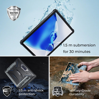 OUKITEL RT7 TITAN 4G Network IP68/IP69K Rugged Tablet, 8GB+256GB, 10.1 inch Android 13 MediaTek MT8788 Octa Core Support Dual SIM, EU Plug(Blue) - free shipping - PMC Jewellery - Order now!