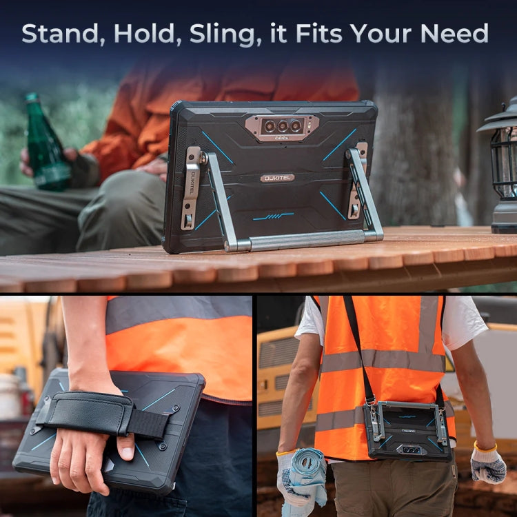 OUKITEL RT7 TITAN 4G Network IP68/IP69K Rugged Tablet, 8GB+256GB, 10.1 inch Android 13 MediaTek MT8788 Octa Core Support Dual SIM, EU Plug(Blue) - free shipping - PMC TechLife - Order now!