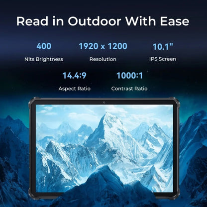 OUKITEL RT7 TITAN 4G Network IP68/IP69K Rugged Tablet, 8GB+256GB, 10.1 inch Android 13 MediaTek MT8788 Octa Core Support Dual SIM, EU Plug(Blue) - free shipping - PMC Jewellery - Order now!