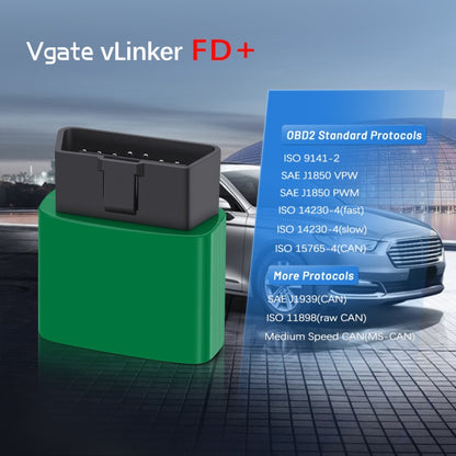 Vgate VLINKER FD + V2.2 Bluetooth 4.0 Car OBD Fault Diagnosis Detector - free shipping - PMC Jewellery - Order now!