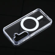 For Samsung Galaxy S24 5G MagSafe Clear Acrylic PC +TPU Phone Case(Transparent)