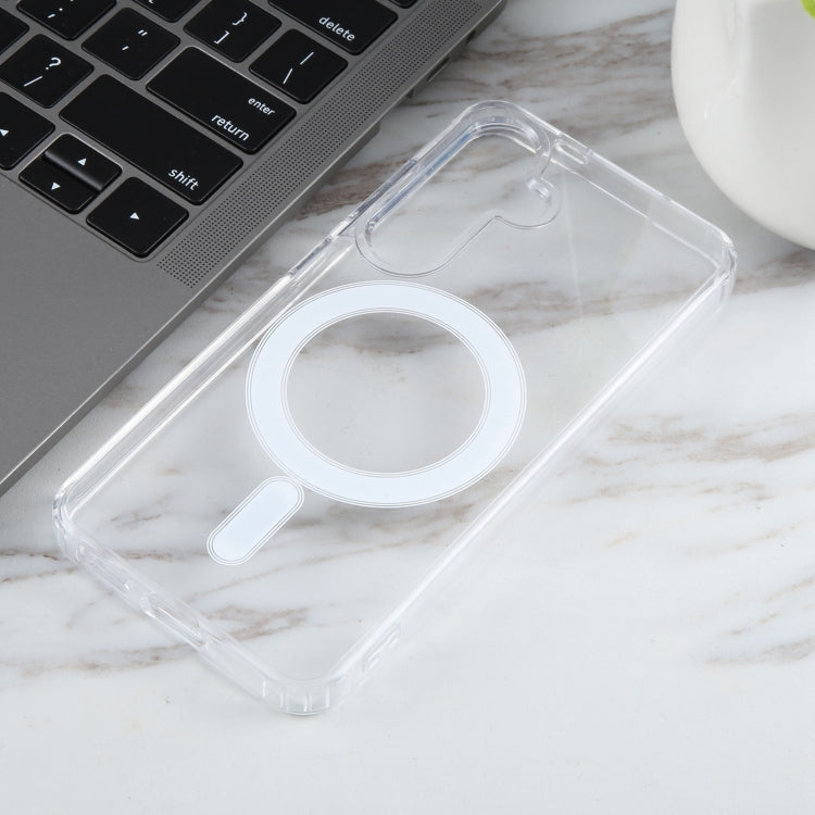 For Samsung Galaxy S24 5G MagSafe Clear Acrylic PC +TPU Phone Case(Transparent) - free shipping - PMC TechLife - Order now!