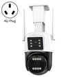 QX103 Humanoid Recognition AI Alarm WiFi Dome Dual IP Camera(AU Plug) - free shipping - PMC TechLife - Order now!