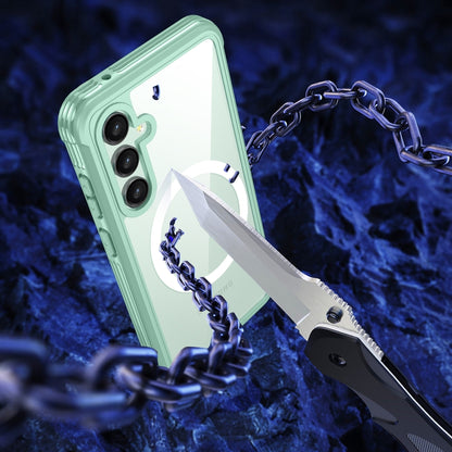 For Samsung Galaxy S23 FE 5G RedPepper Life Waterproof MagSafe Phone Case(Green) - free shipping - PMC Jewellery - Order now!