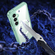 For Samsung Galaxy S23 FE 5G RedPepper Life Water-resistant MagSafe Phone Case(Green)