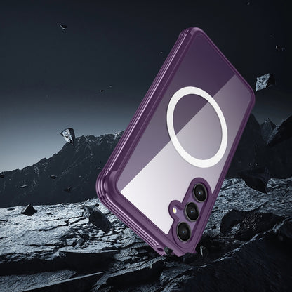 For Samsung Galaxy S23 FE 5G RedPepper Life Waterproof MagSafe Phone Case(Purple) - Galaxy S23 FE 5G Cases by RedPepper | Online Shopping South Africa | PMC Jewellery | Buy Now Pay Later Mobicred