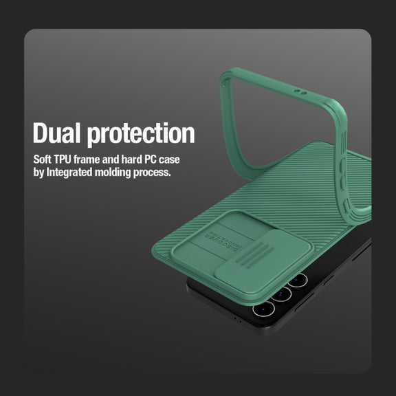 For Samsung Galaxy S24+ 5G NILLKIN CamShield Pro Magnetic Magsafe Phone Case(Green)