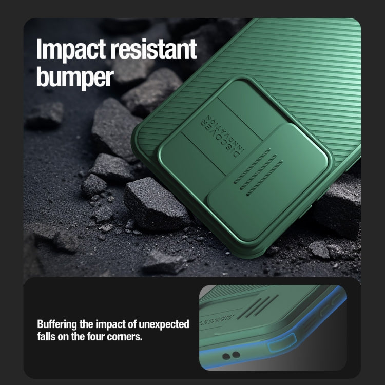 For Samsung Galaxy S24+ 5G NILLKIN CamShield Pro Magnetic Magsafe Phone Case(Green) - Galaxy S24+ 5G Cases by NILLKIN | Online Shopping South Africa | PMC Jewellery | Buy Now Pay Later Mobicred