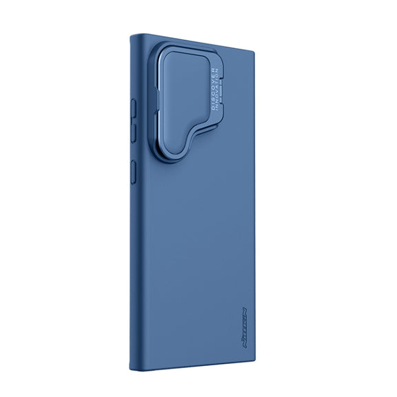 For Samsung Galaxy S24 Ultra 5G NILLKIN CamShield Prop Liquid Silicone Phone Case(Blue)