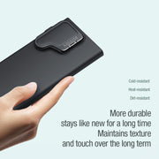 For Samsung Galaxy S24 Ultra 5G NILLKIN CamShield Prop MagSafe Liquid Silicone Phone Case(Black)