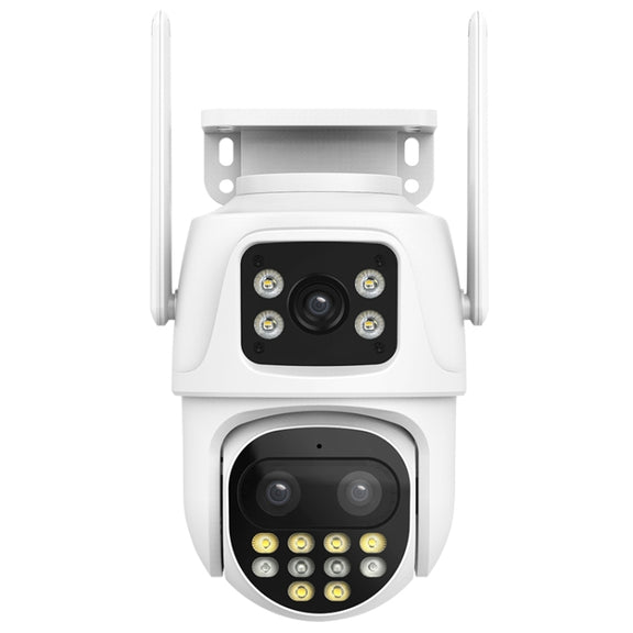 QX104 3MP WiFi Triple Camera Supports Human Face Recognition & AI Alarm(AU Plug)