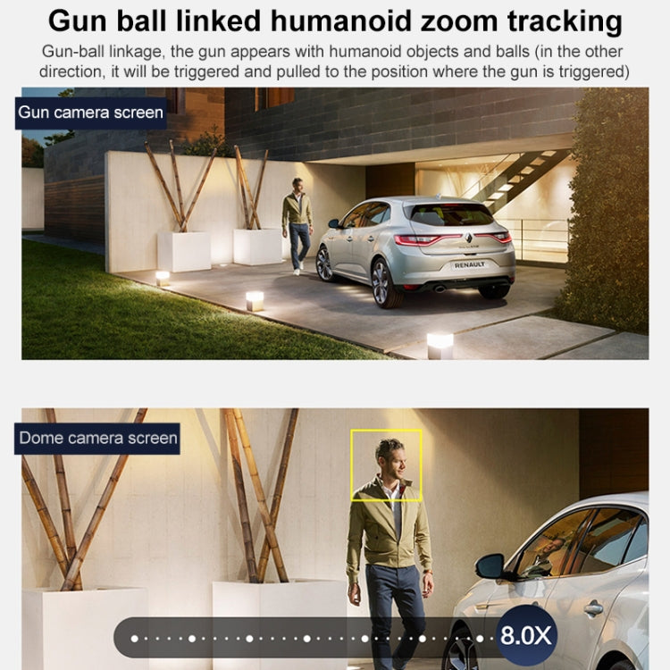 QX104 3MP WiFi Triple Camera Supports Human Face Recognition & AI Alarm(AU Plug) - free shipping - PMC TechLife - Order now!
