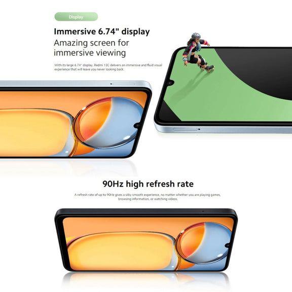 Xiaomi Redmi 13C 5G, 4GB+128GB,  6.74 inch MIUI 14 MediaTek Dimensity 6100+ Octa Core 2.2GHz, NFC, Network: 5G, Not Support Google Play(Startrail Silver)