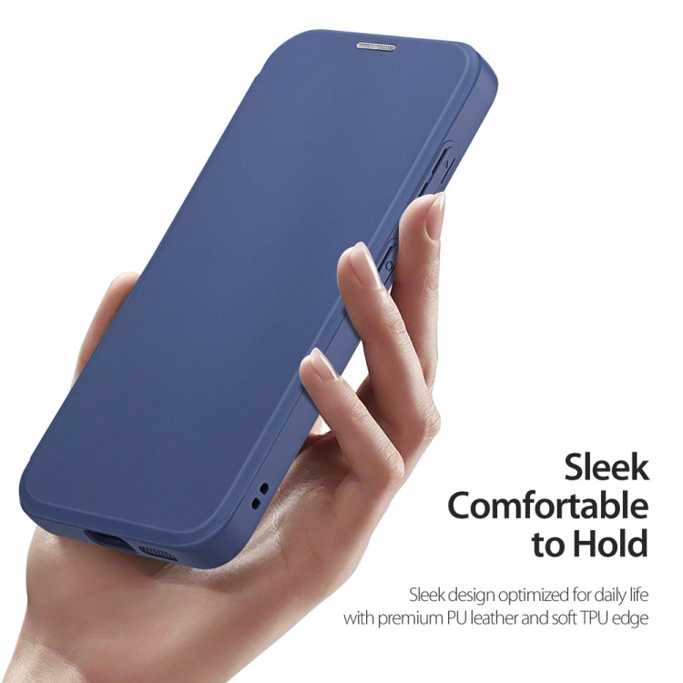 For Samsung Galaxy S24+ 5G DUX DUCIS Skin X Pro Series Magsafe Ring Holder Leather Phone Case(Blue) - Galaxy S24+ 5G Cases by DUX DUCIS | Online Shopping South Africa | PMC TechLife | Buy Now Pay Later Mobicred