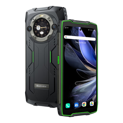 Blackview BV9300 Pro, 12GB+256GB, IP68/IP69K/MIL-STD-810H, 6.7 inch + 1.32 inch Android 13 MediaTek Helio G99 Octa Core, Network: 4G, NFC, OTG(Green) - free shipping - PMC Jewellery - Order now!